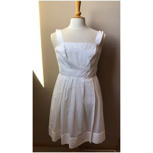 New York & Company White Sundress Dress