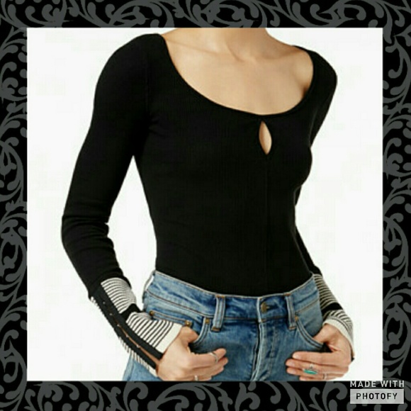 Free People Tops - 🍒2 For $65🍒Free People Scoop Neck Cuff Top