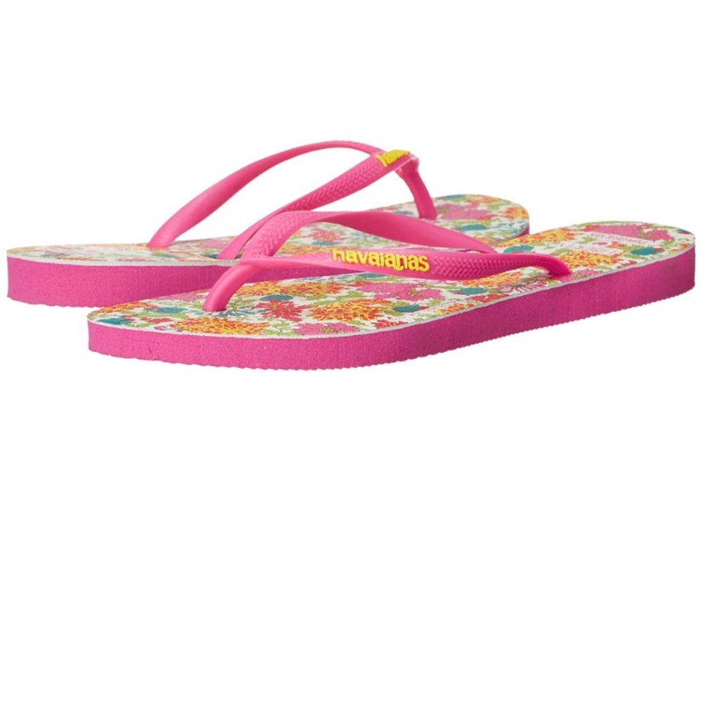 Havaiana x liberty flip flops