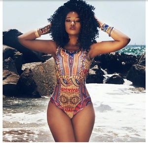 Dashiki swimsuit