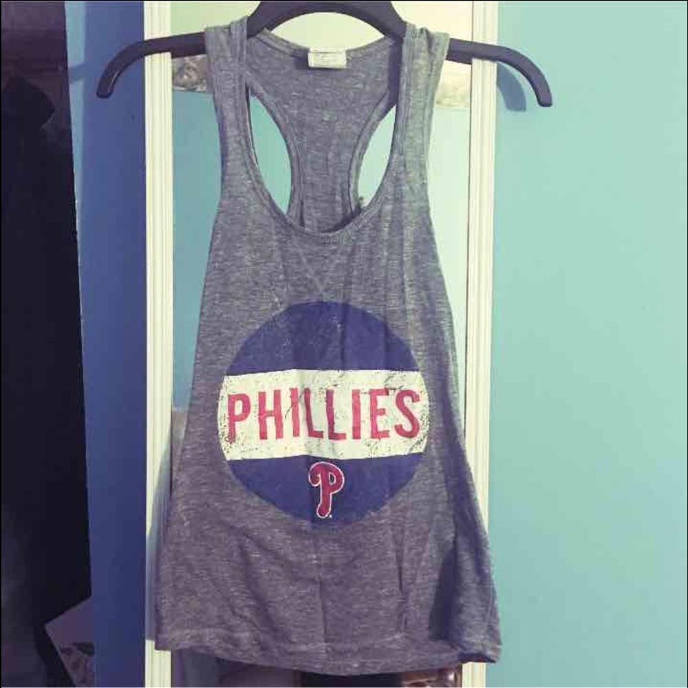 Phillies racerback tank top