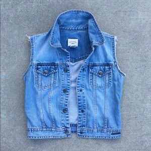 Girls Denim Vest