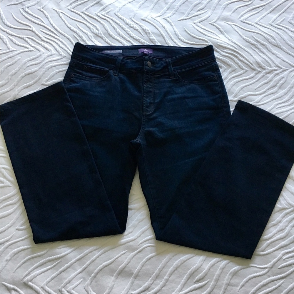 NYDJ Marilyn Straight leg jeans. Size 12.
