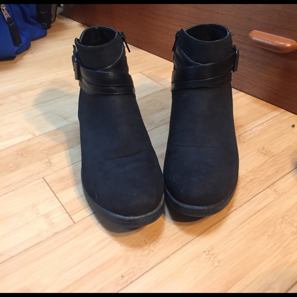 Black booties