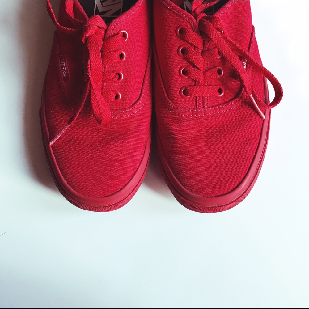 ‼️Red Vans‼️