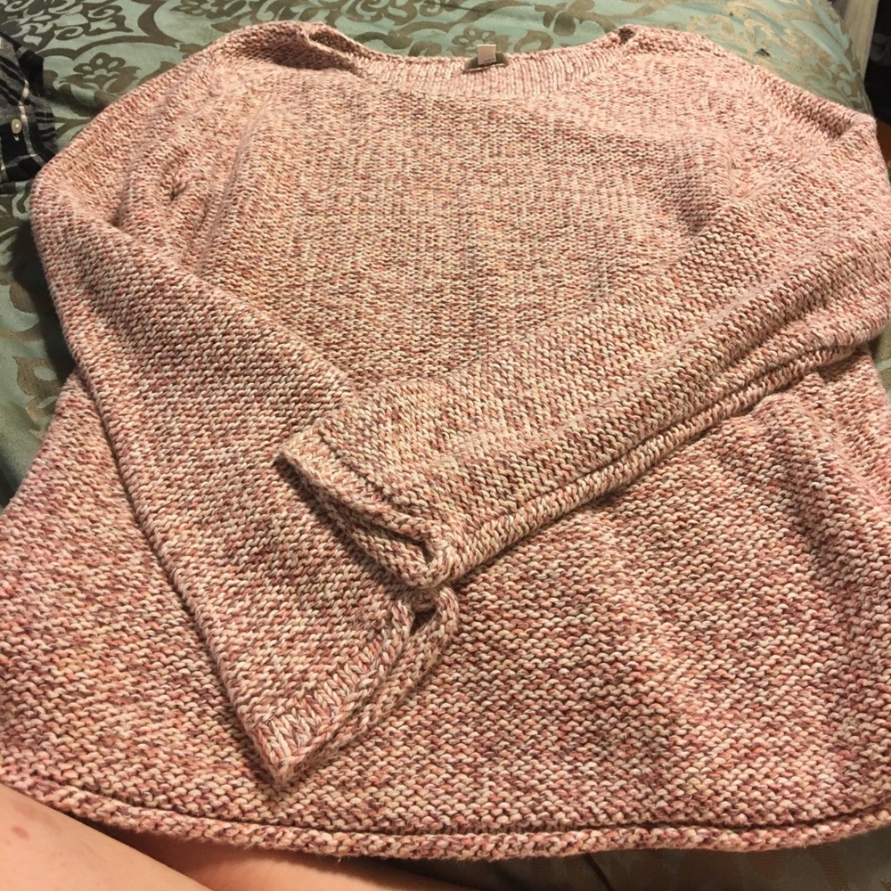 Pink sweater by JJill size Large