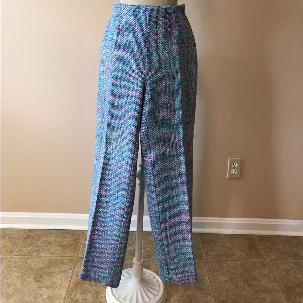 Michael Simon Pastel Tweed Pants