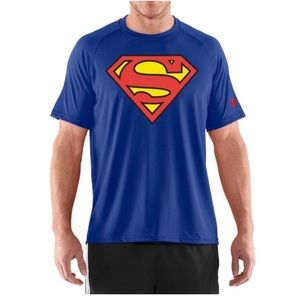 UA Alter Ego Superman Heatgear Tee