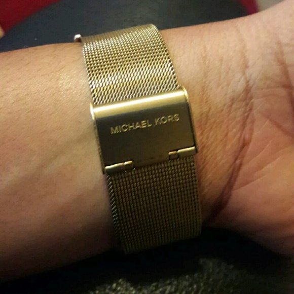 Authentic MK Gold watch