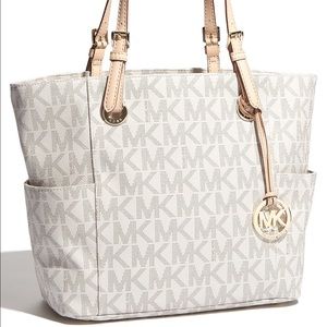 MICHAEL Michael Kors Jet Set Signature Logo Tote