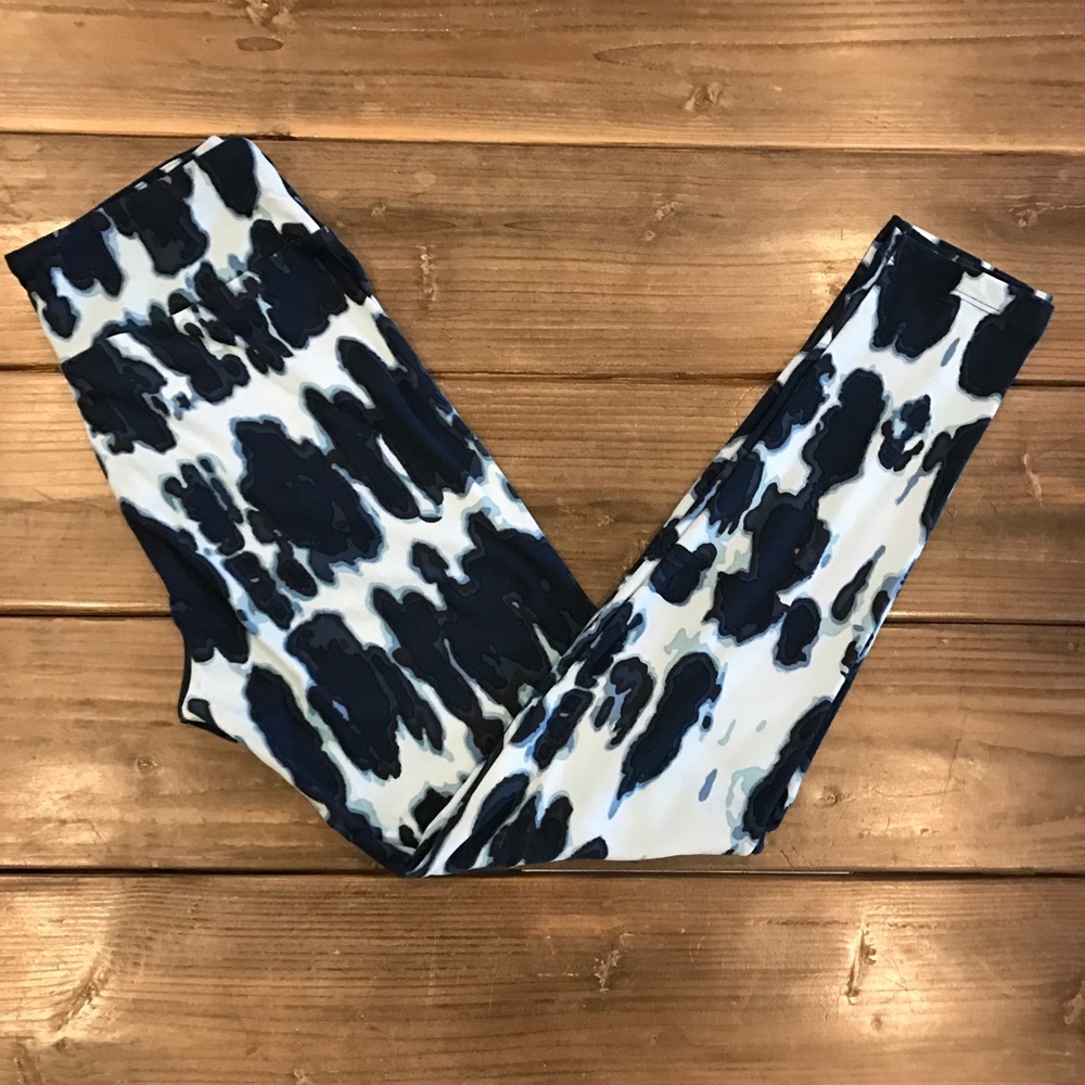NEW OS navy blue LuLaRoe leggings!