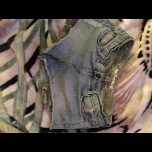 Jean shorts