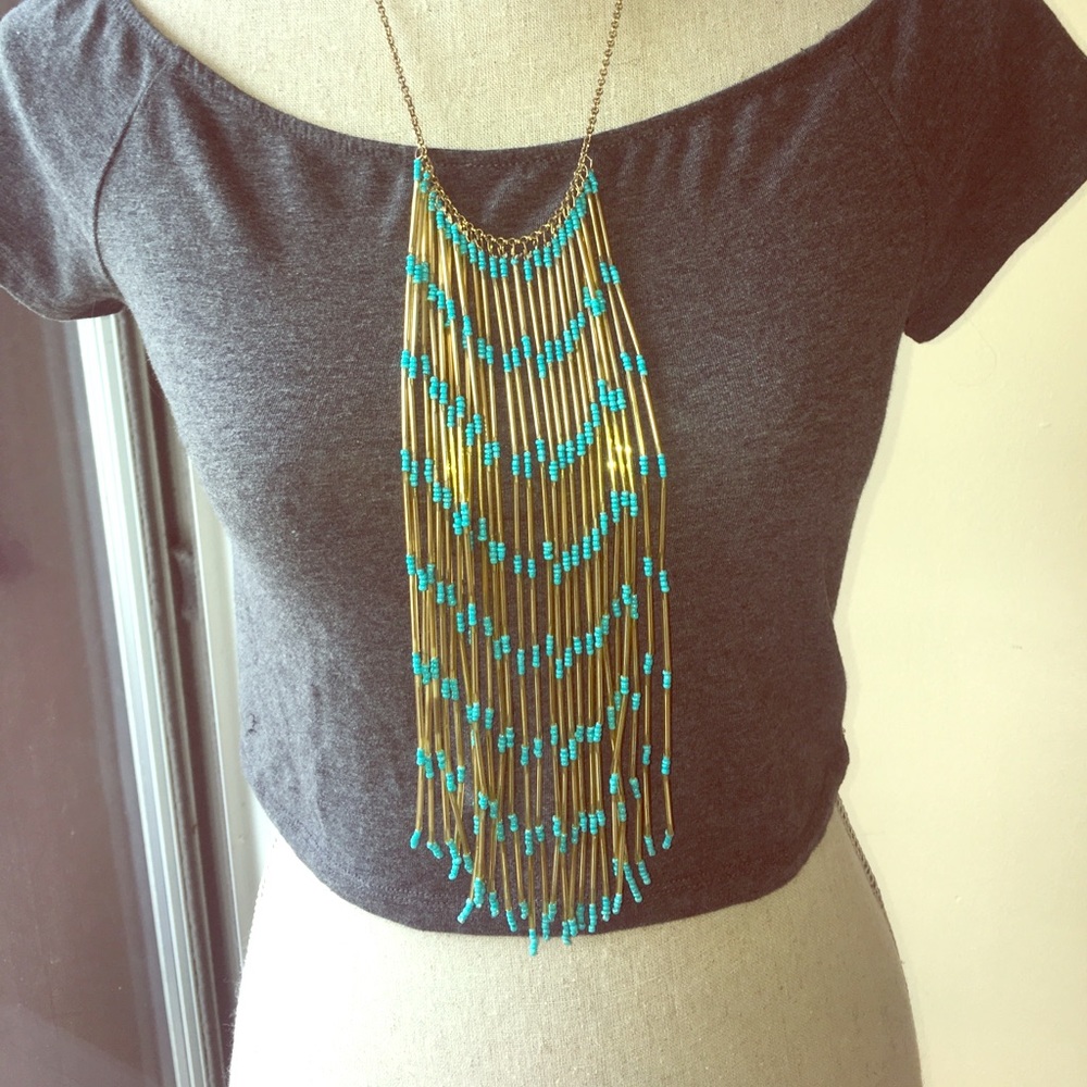 Gold & Turquoise necklace