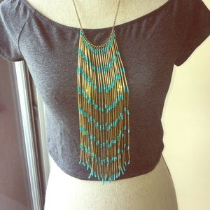 Gold & Turquoise necklace