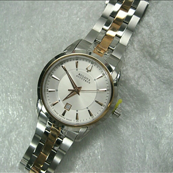 Sale, Accu-Swiss ladies two-tone watch main image 4