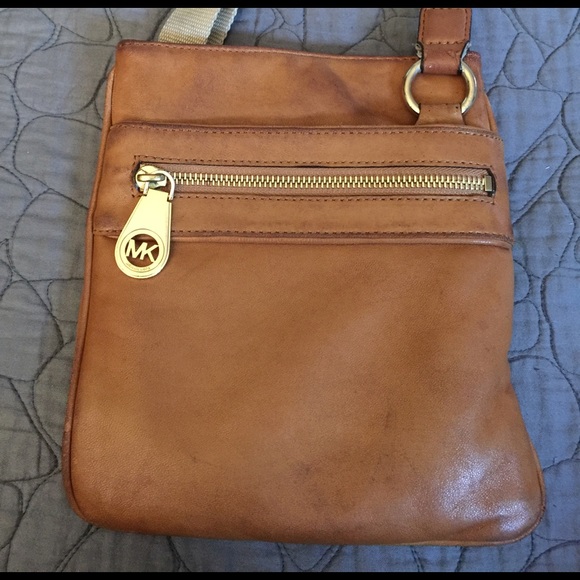 Michael Kors Leather Crossbody - Picture 2 of 8