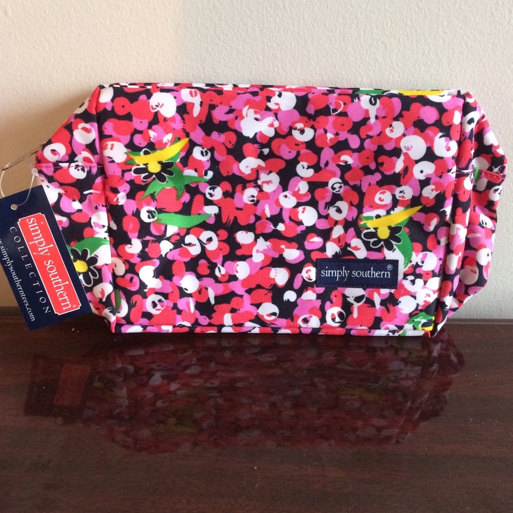 Simply southern large cosmetic bag