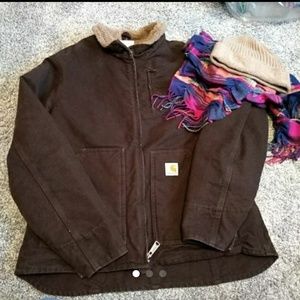 Carhartt jacket /hat/scarf
