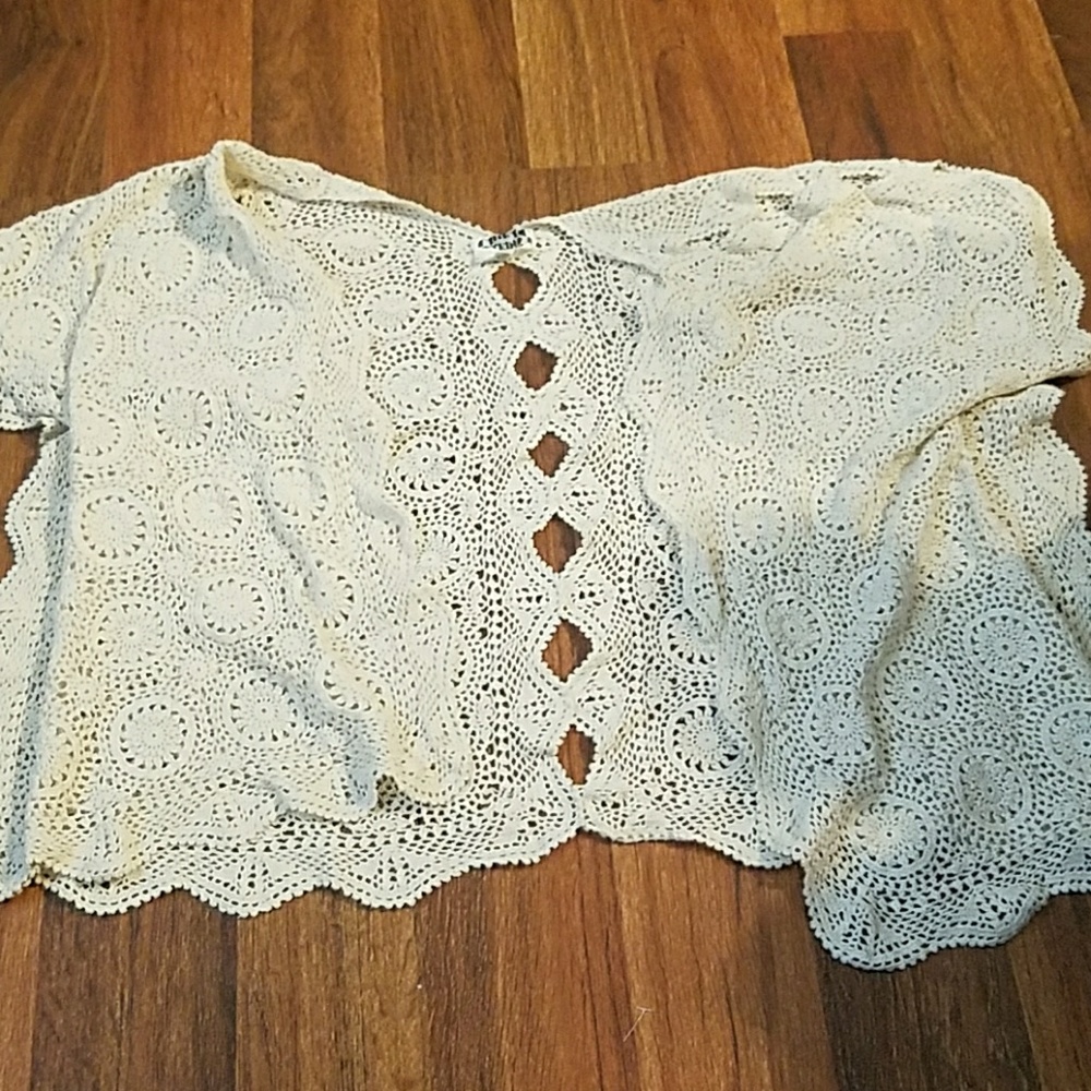 Crochet vest