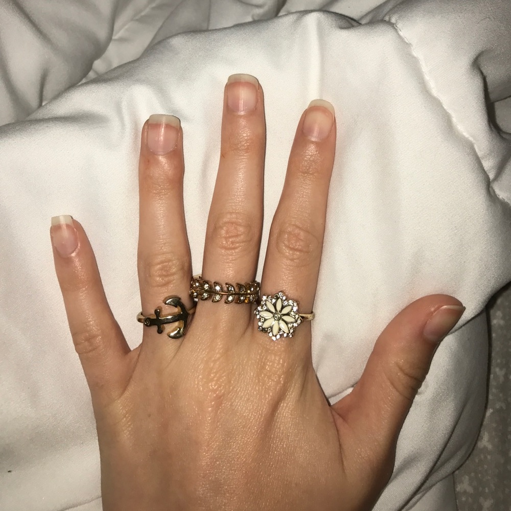 Set of three rings.