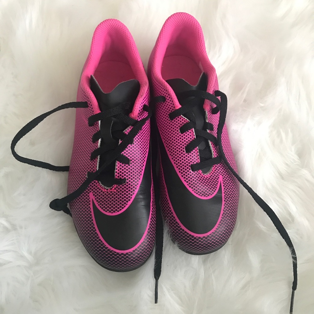 Pink Nike Cleats