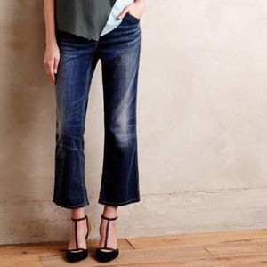 Pilcro Low Rise Boot Cut Crop