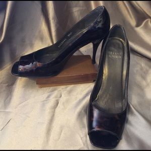 Gorgeous tortuous patten leather Stuart Weitzmans