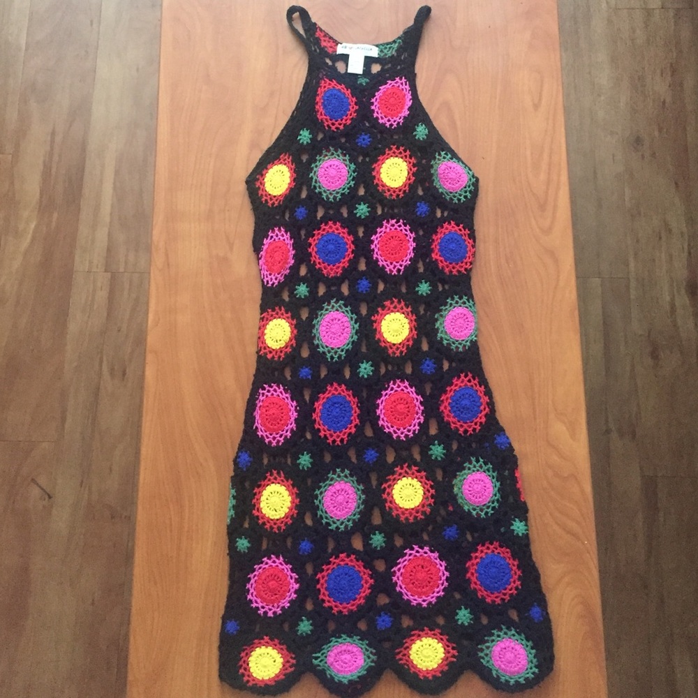 Festive Crochet Dress