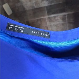 Comfortable Blue Dress. ZARA