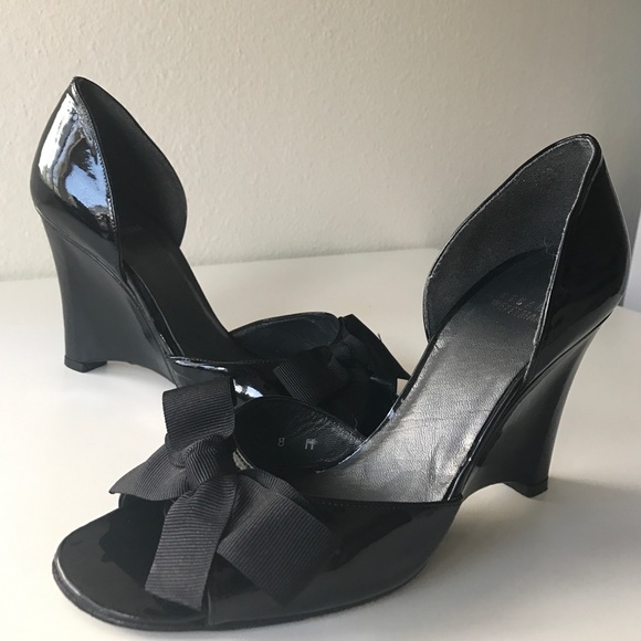 Stuart Weitzman Shoes - Stuart Weitzman Wedged heels with bows