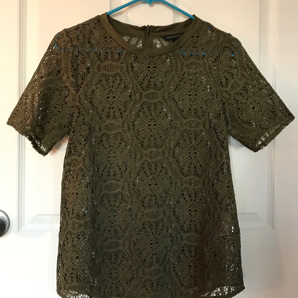 Banana Republic crochet top