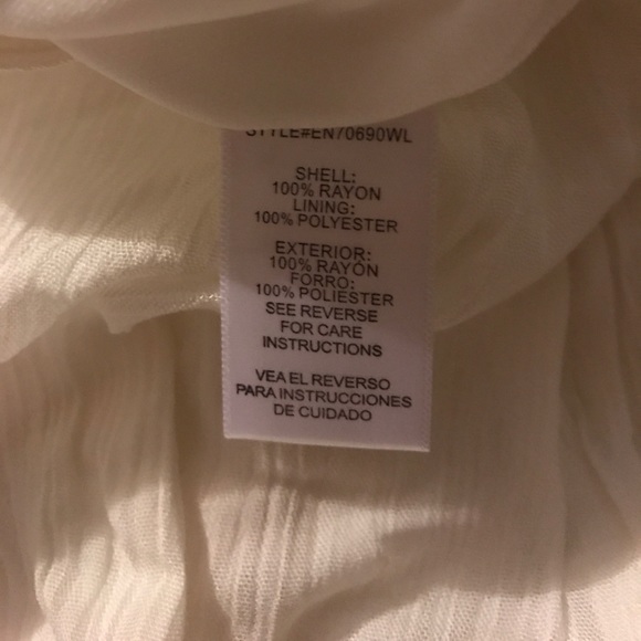 High Waisted White Palazzo Pants - Picture 8 of 8