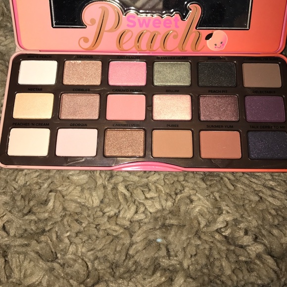 🎉FlNAL SALE 🎉Too Faced Sweet Peach Palette - Picture 4 of 5