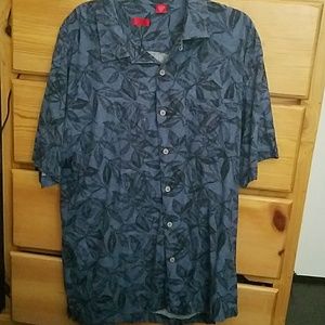 Izod- button up t-shirt