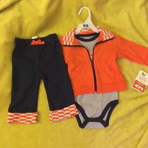 Infant 3 piece yoga set