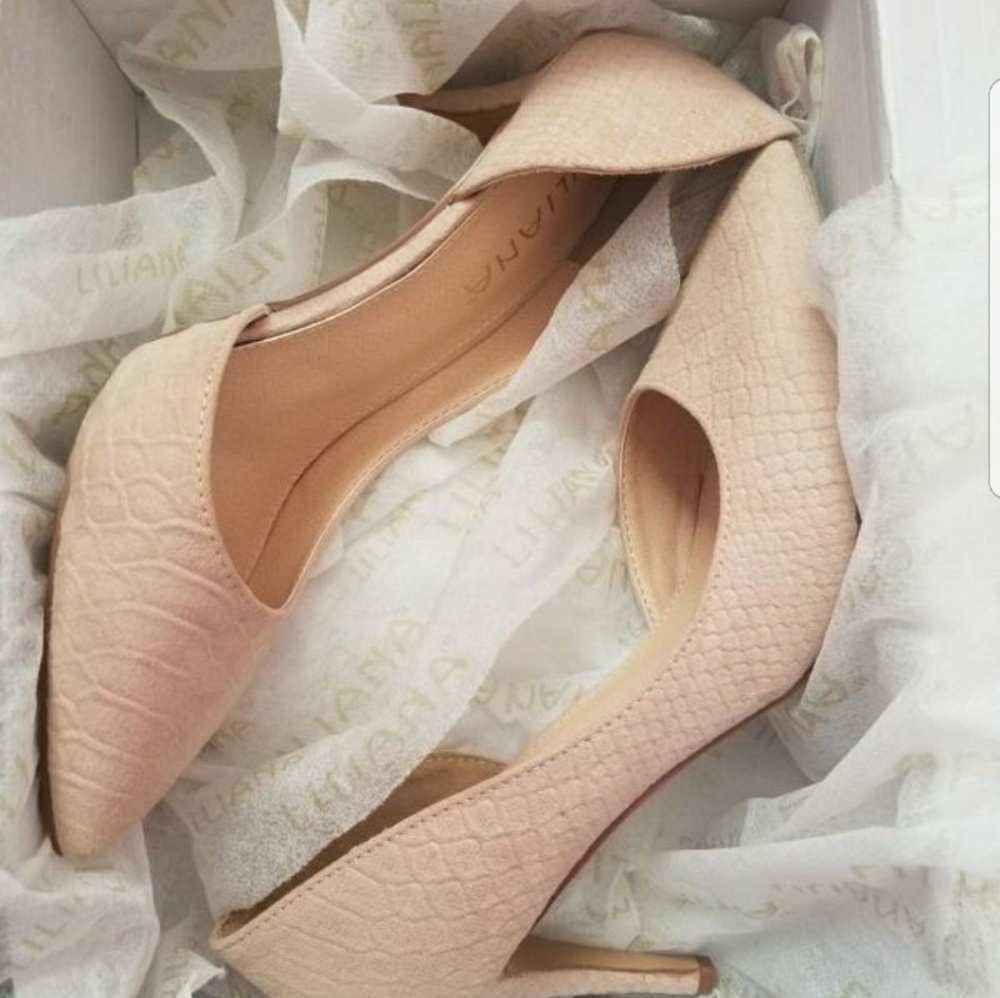 Nude D’orsay heels - Picture 1 of 3