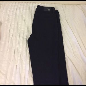 American eagle black skinny jeans