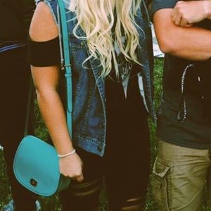 Ralph Lauren Teal Purse