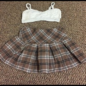 Plaid Skirt
