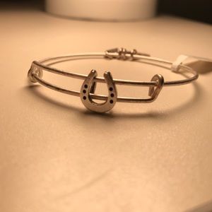 Alex & Ani horseshoe bracelet TAGS ON