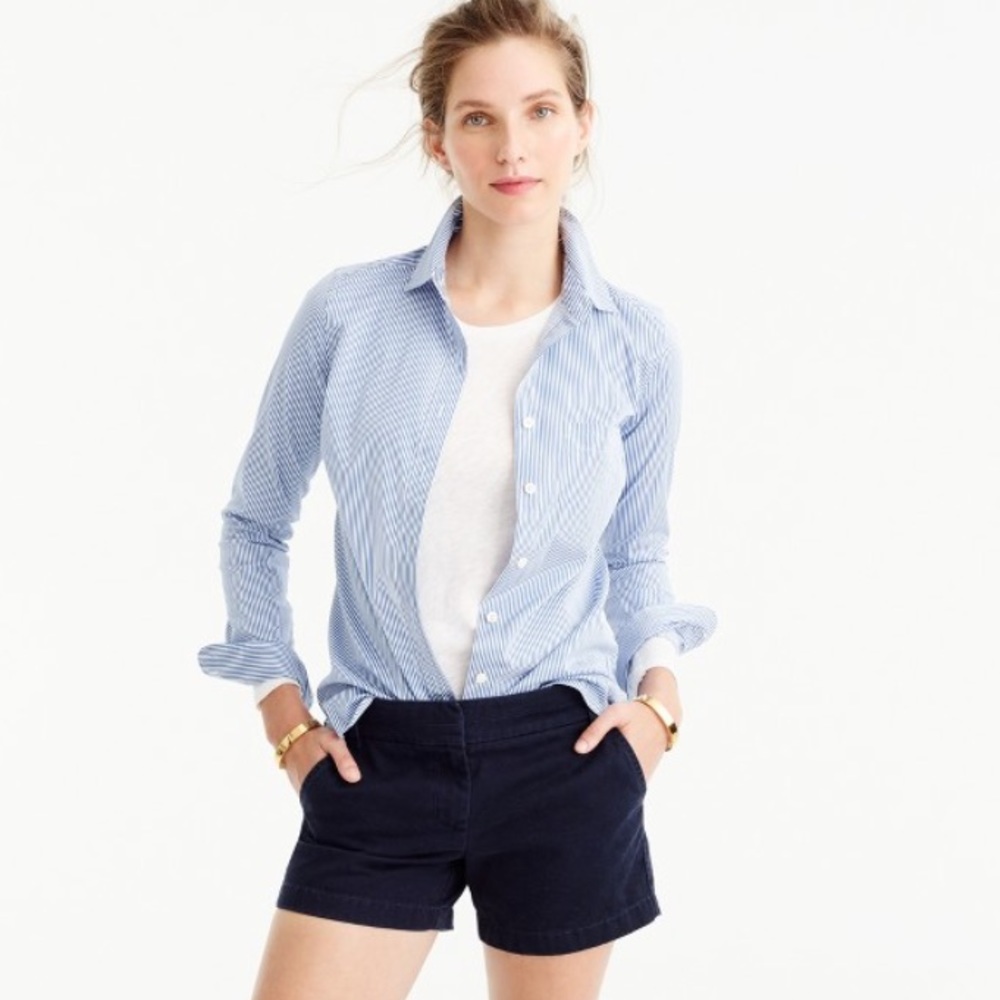 J crew 4" chino shorts