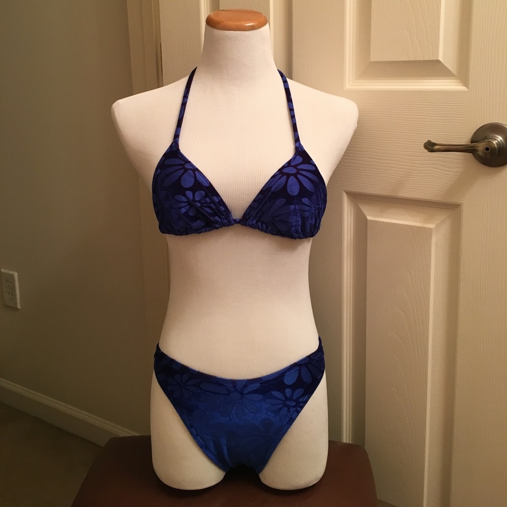 Blue Bikini Set