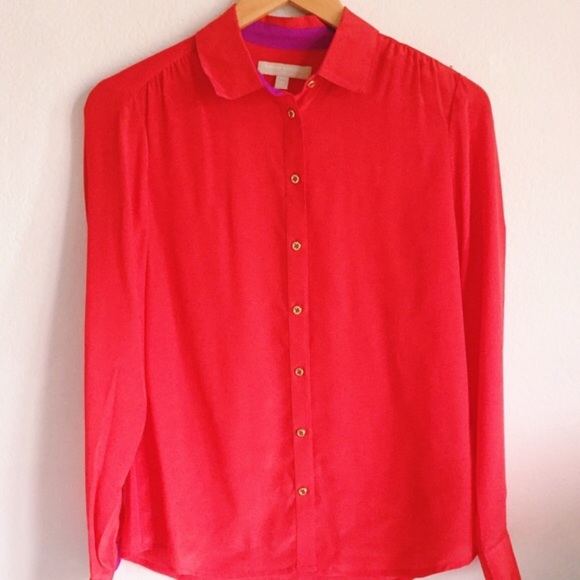 NWT Banana Republic Silk Top - Picture 2 of 7