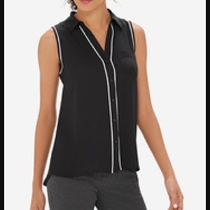 The Limited Sleeveless Ashton Blouse