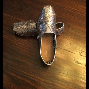TOMS Brand Multi-glitter shoes