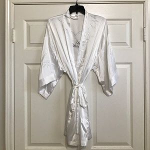 VS "Bride" silk robe