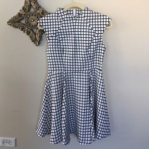 Patterned Mini Dress