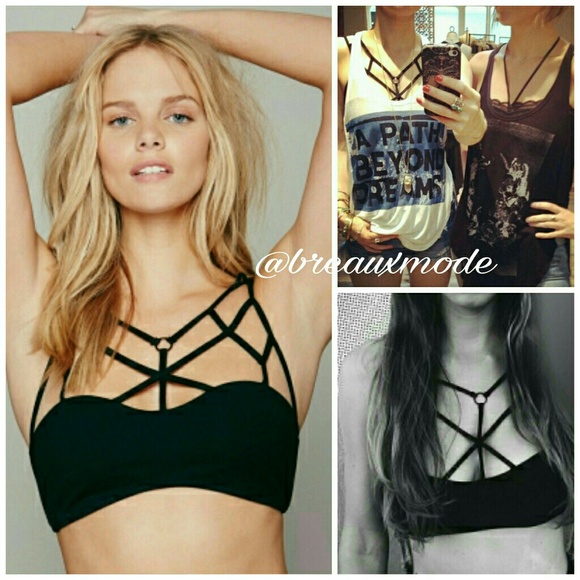 [L | XL] ❤ Versatile Strappy Bralette - Picture 3 of 5
