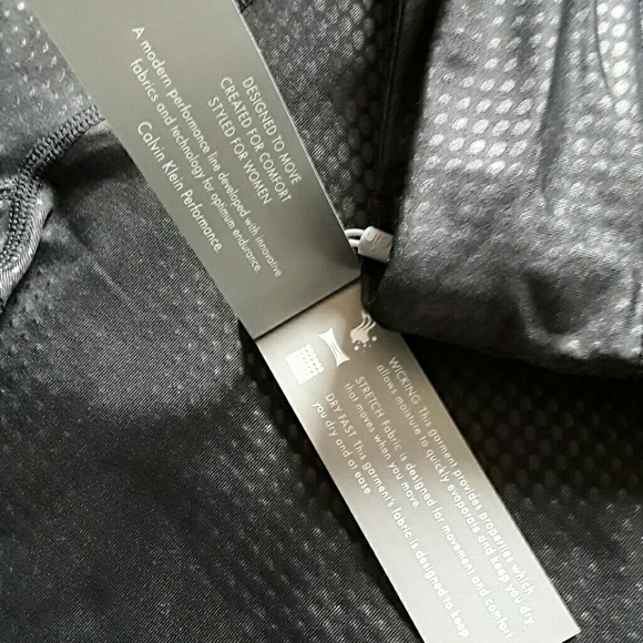 Calvin Klein Performance Crop Leggings, Sz S - NWT - Picture 7 of 8