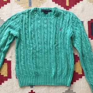 Polo Cable-knit sweater
